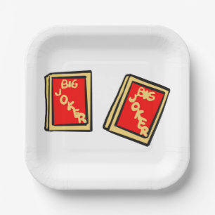 Assiettes En Carton Grand Joker