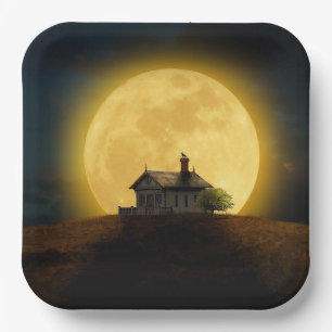 Assiettes En Carton Grande Lune