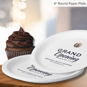 Assiettes En Carton Grandes plaques d'ouverture