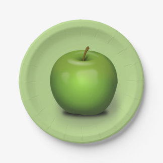 Assiettes En Carton Granny Smith