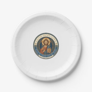 Assiettes En Carton Graphisme Spiritualité Contemplative Monastique Jé