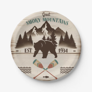 Assiettes En Carton Great Smoky Mountains, TN ours