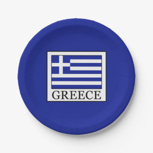 Assiettes En Carton Grèce