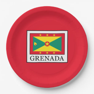 Assiettes En Carton Grenade