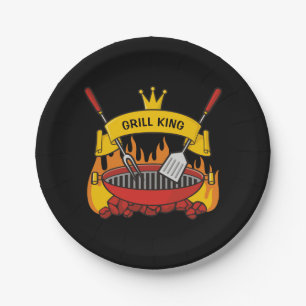 Assiettes En Carton Grill King