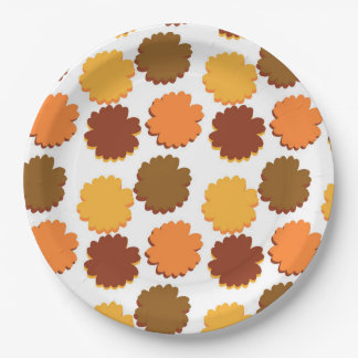 Assiettes En Carton Groovy Boho Douce Daisy