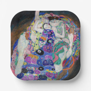 Assiettes En Carton Gustav Klimt - La Vierge