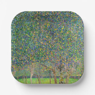 Assiettes En Carton Gustav Klimt - Plancher de poires