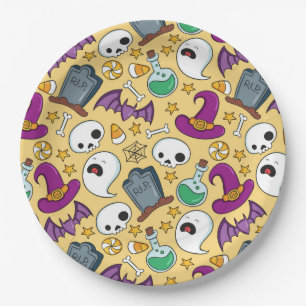 Assiettes En Carton Halloween