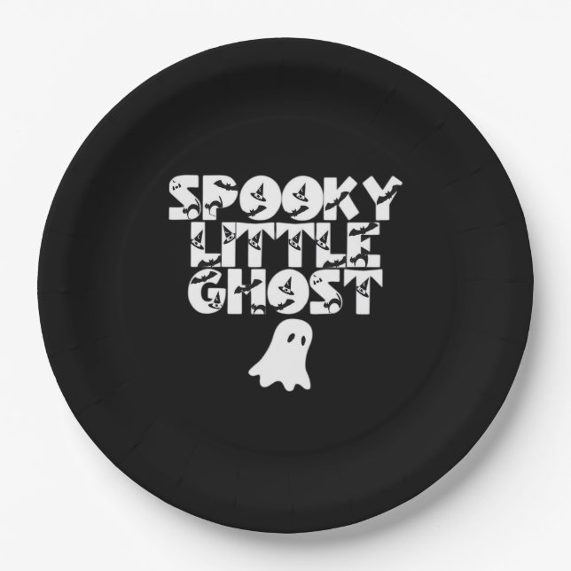 Assiettes En Carton Halloween (Devant)
