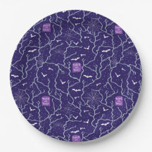 Halloween éffrayant en violet