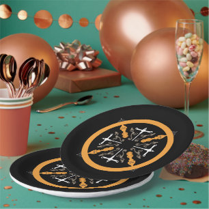 Assiettes En Carton Halloween Goblins, Gouls et Fantômes