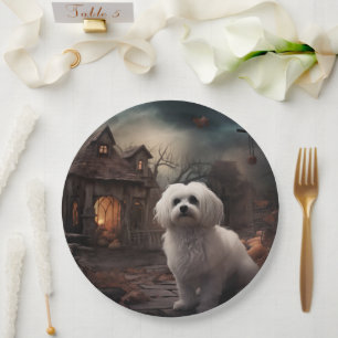 Assiettes En Carton Halloween maltais épouvantable