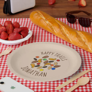 Assiettes En Carton Happy Trails Camping Trail Mix Goodbye Retirement