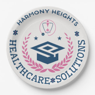 Assiettes En Carton Harmony Heights Healthcare Solutions Logo de l'ent