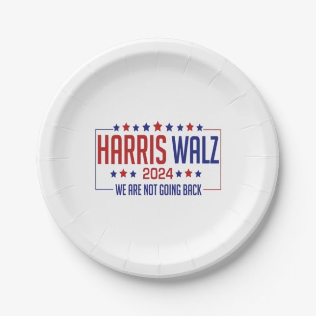 Assiettes En Carton harris walz (Devant)