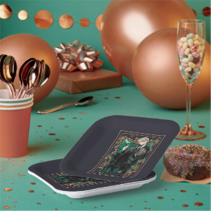 Assiettes En Carton HARRY POTTER™   Anime Draco Malfoy assis