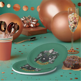 Assiettes En Carton HARRY POTTER™   Anime Draco Malfoy House Crest
