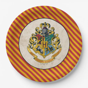 Assiettes En Carton Harry Potter Anniversaire de Hogwarts