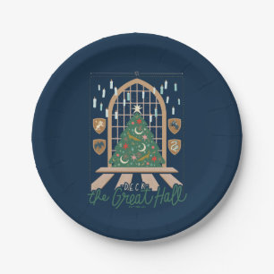 Assiettes En Carton Harry Potter Deck the Great Hall