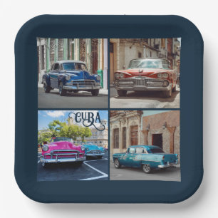 Assiettes En Carton Havana CUBA