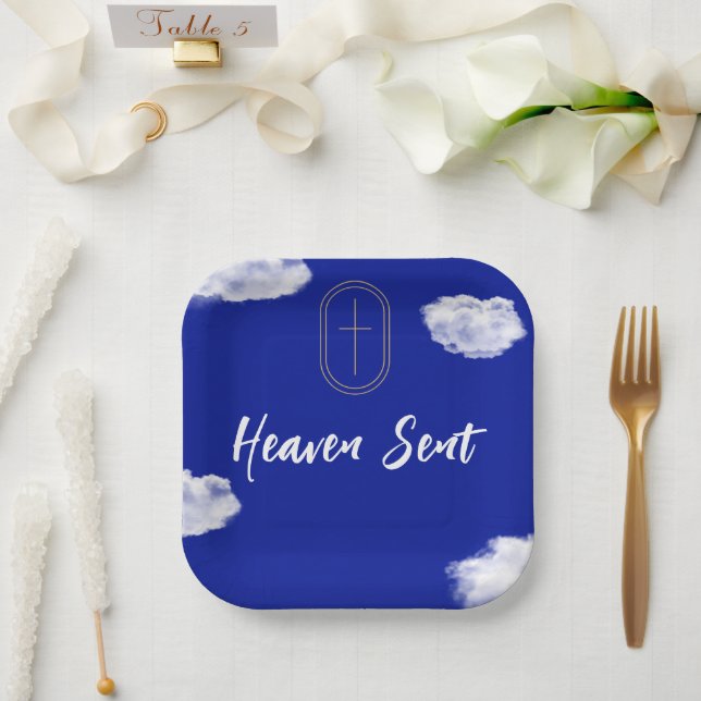 Assiettes En Carton Heaven a envoyé de nouvelles plaquettes de papier  (Mariage)