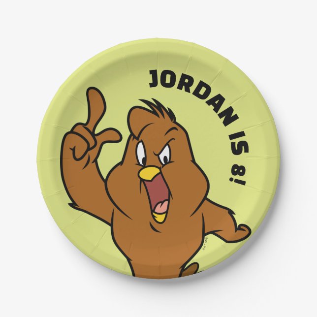 Assiettes En Carton Henery Hawk Yelling (Devant)