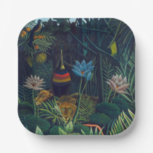 Assiettes En Carton Henri Rousseau - Le Rêve / Le Reve