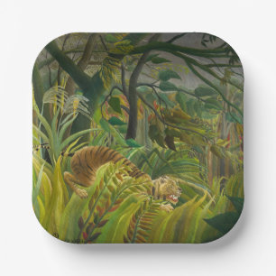 Assiettes En Carton Henri Rousseau - Surpris !