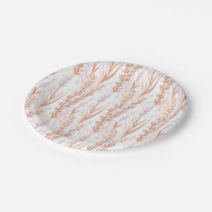 Assiettes En Carton Herbes et fleurs des steppes