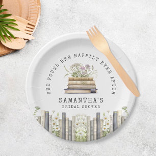 Assiettes En Carton Heureux toujours après la Fête des mariées de livr