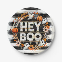 Hey Boo Cute Ghost Thème Halloween Fête Favoriser