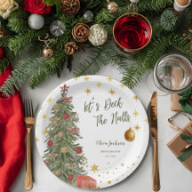 Hiver Deck Halls Bridal Shower Invitation
