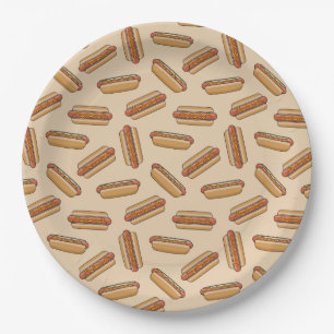 Assiettes En Carton Hot dog