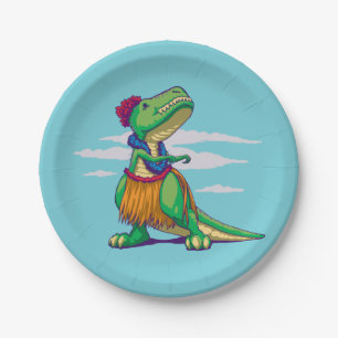 Assiettes En Carton Hula Rex