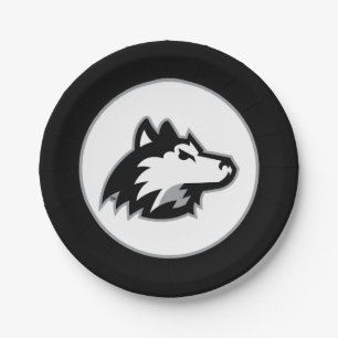 Assiettes En Carton Huskies du nord de l'Illinois