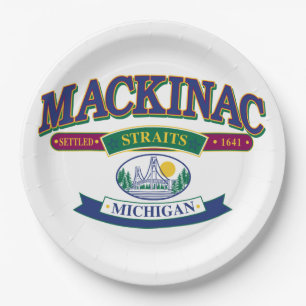 Assiettes En Carton Île Mackinac Michigan