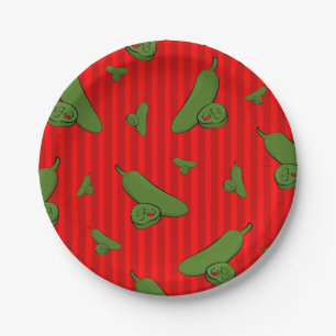 Assiettes En Carton Illustration de Jalapeno