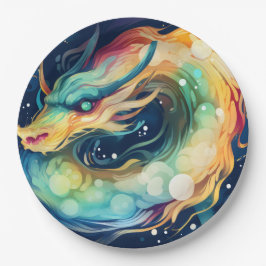 Assiettes En Carton Imaginaire Dragon Dream Animal 14