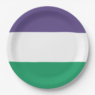 Assiettes En Carton Indicateur Suffragette