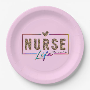Assiettes En Carton Infirmière