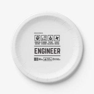 Assiettes En Carton ingénieur