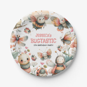 Assiettes En Carton INsectes BUGTASTIQUES BROGUEUSES Fête d'anniversai