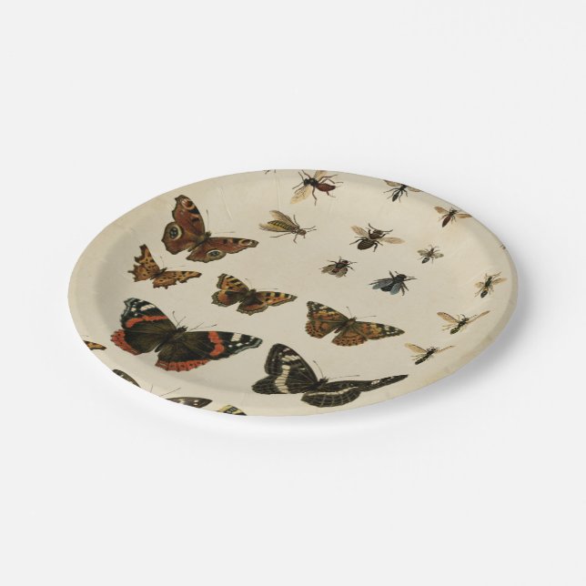 Assiettes En Carton Insectes de jardin par Vision Studio (Angle)