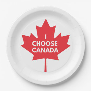 Assiettes En Carton J'Ai Choisi Une Plaque Papier Canada