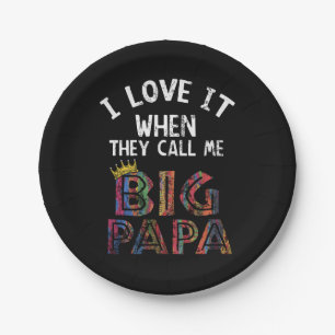 Assiettes En Carton J'Aime Ça Quand Tu M'Appelles Gig Papa Shirt Hip