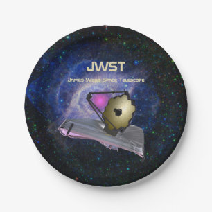 Assiettes En Carton James Webb Télescope spatial JWST