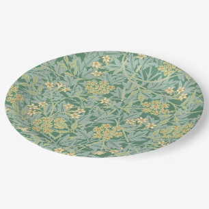 Assiettes En Carton Jasmin par William Morris