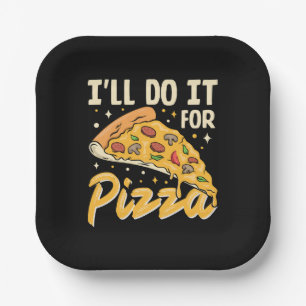 Assiettes En Carton Je le ferai pour pizza
