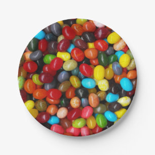 Assiettes En Carton Jelly Beans